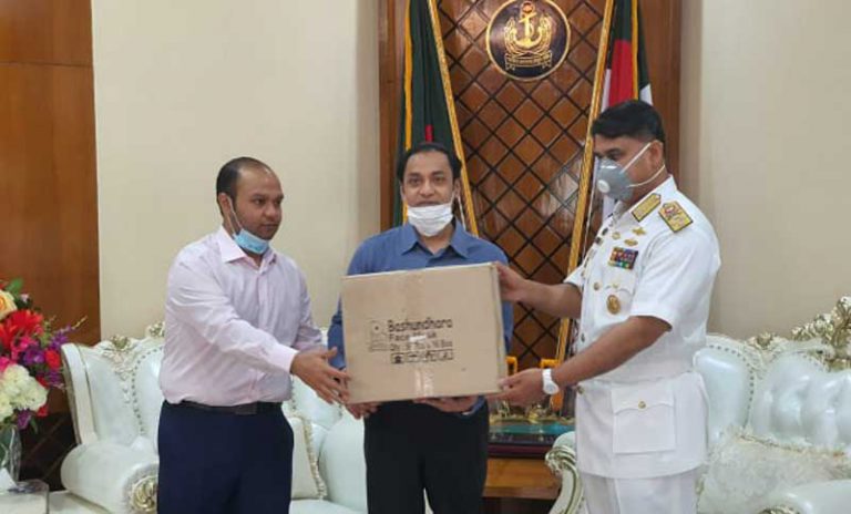 Bashundhara Group provides 50,000 masks, 500 PPE, foods to Bangladesh Navy